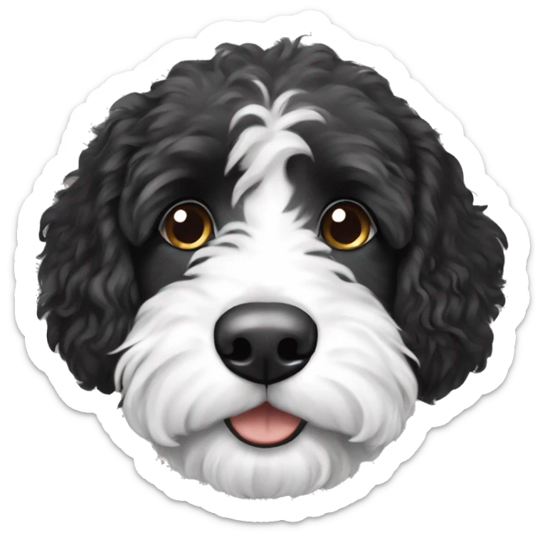 Bernedoodle sticker