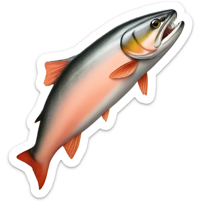 salmon sticker