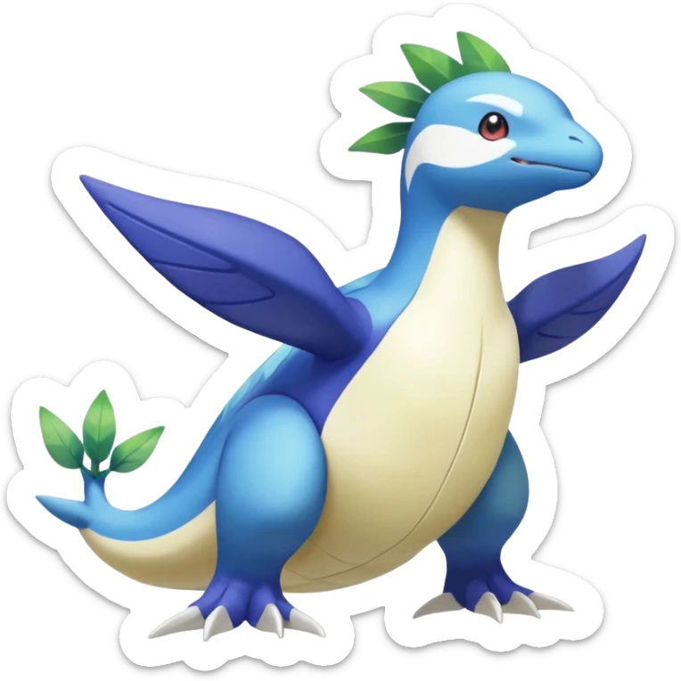 Latios-Lunala-Turtwig-Cresselia-Pokémon-Fakémon-fusion (full body) sticker