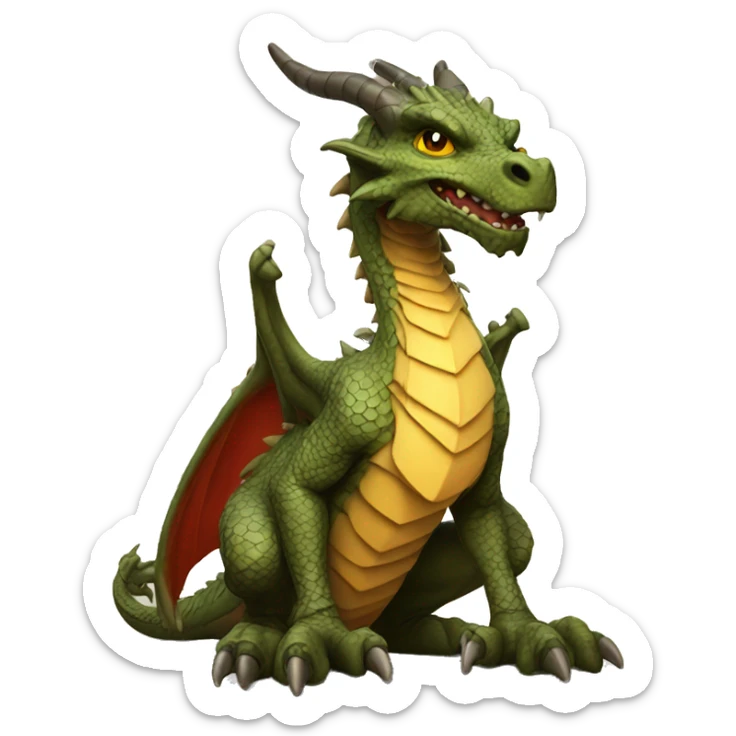 Syrax dragon sticker