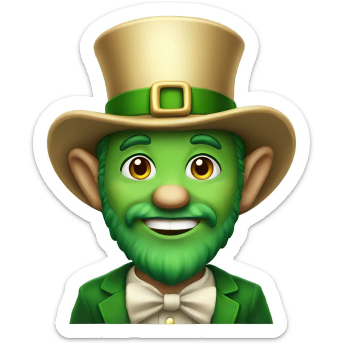 Leprechaun sticker