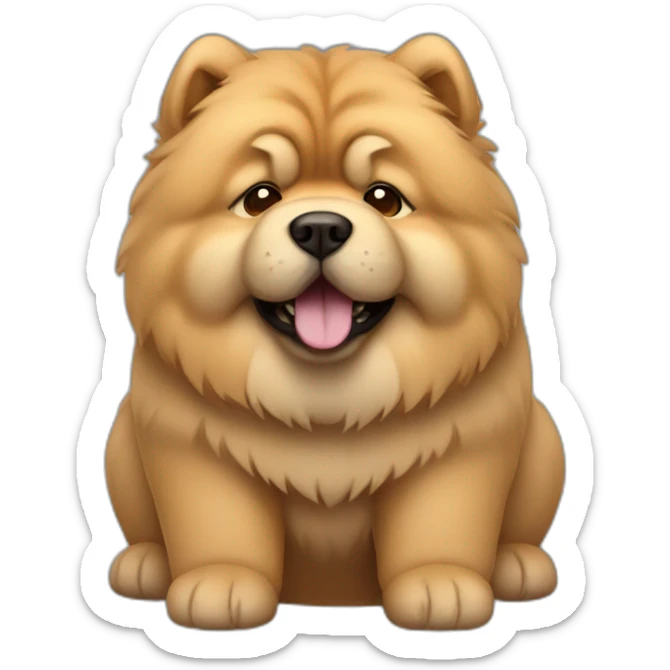 chow chow sticker
