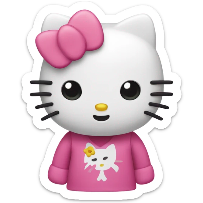 Hello kitty sticker