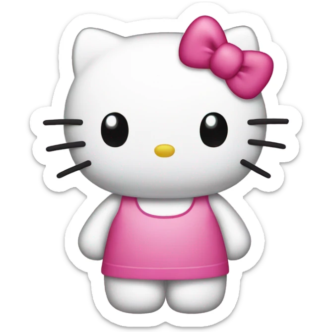 Hello kitty sticker