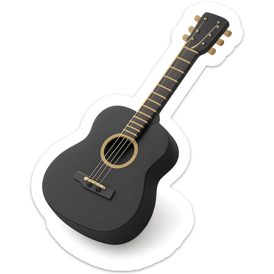 guitar sticker