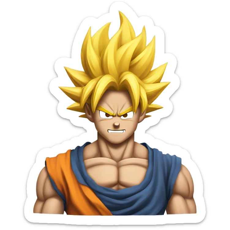 Goku super Saiyan  sticker