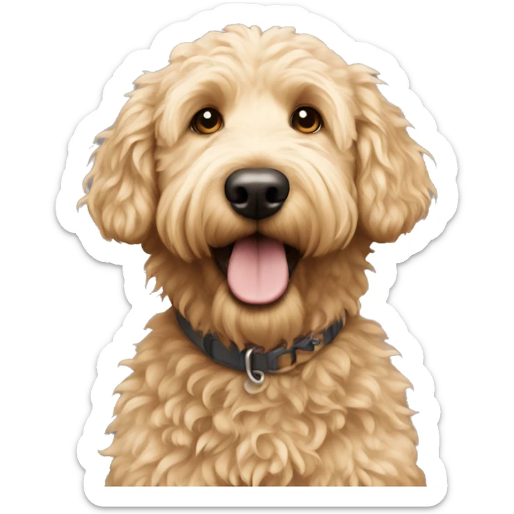 Golden doodle  sticker