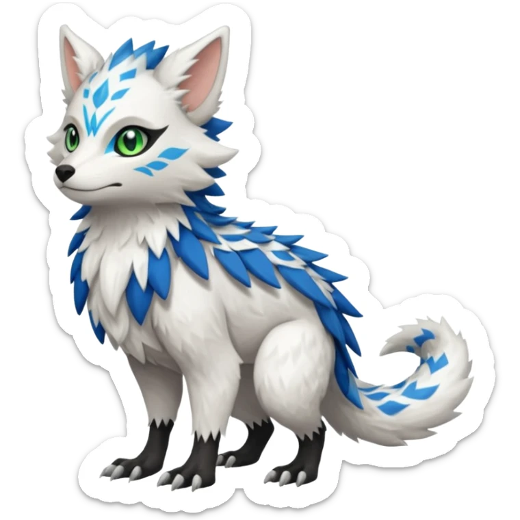 Trico-Fionbri-Nargacuga-fusion, full body sticker