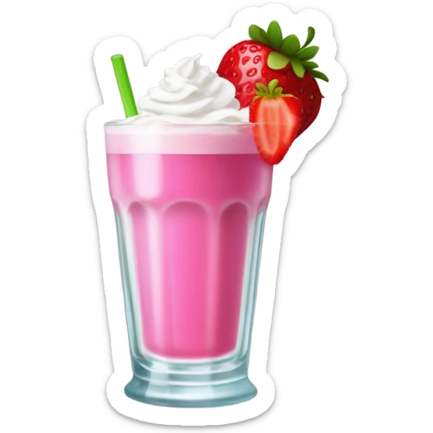 Pink drink sticker