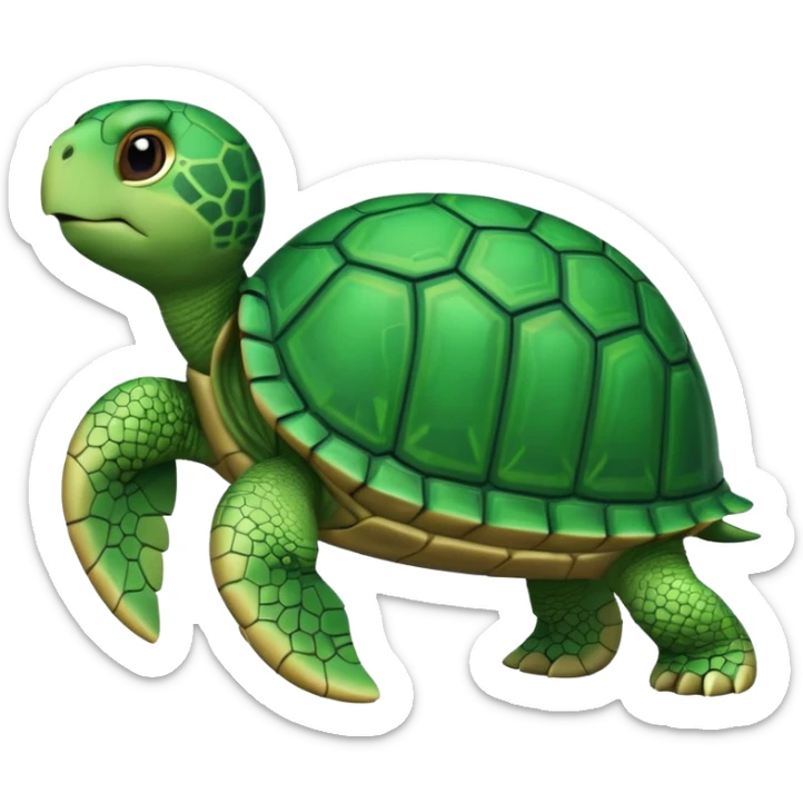 make a little turtle out of the letters PD (my initials) for my logo for my personal website, make it super super minimalistic and the letters need to be integrated into the body of the turtle sticker