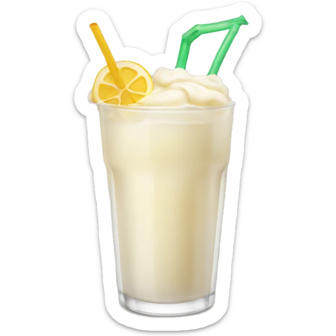 vanilla drink sticker