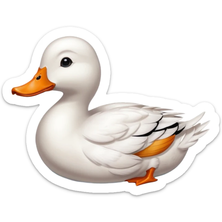 Duck sticker