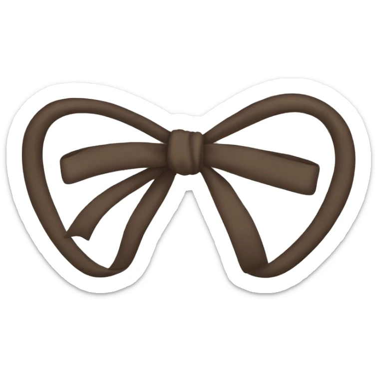 Bow sticker