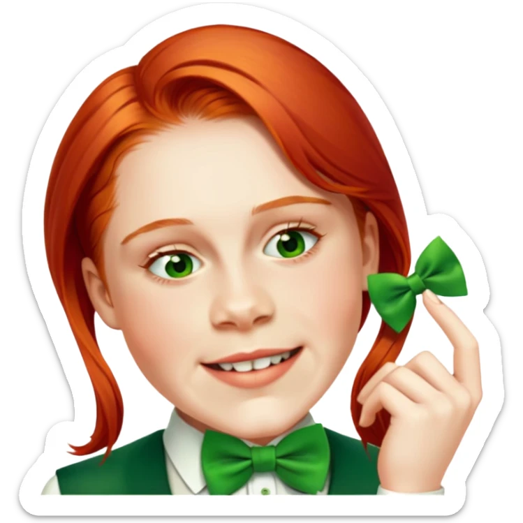 Stylish Leprechaun sticker