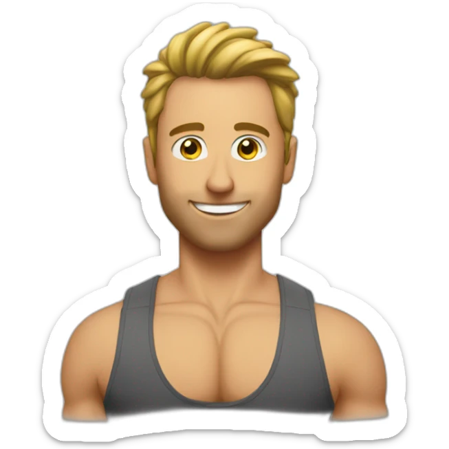 Mattdoes fitness sticker