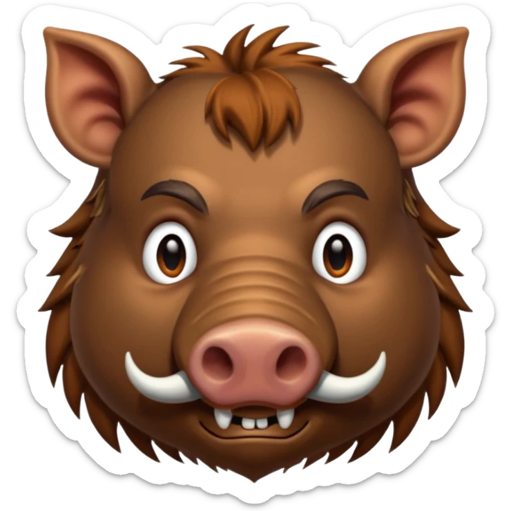 Boar sticker