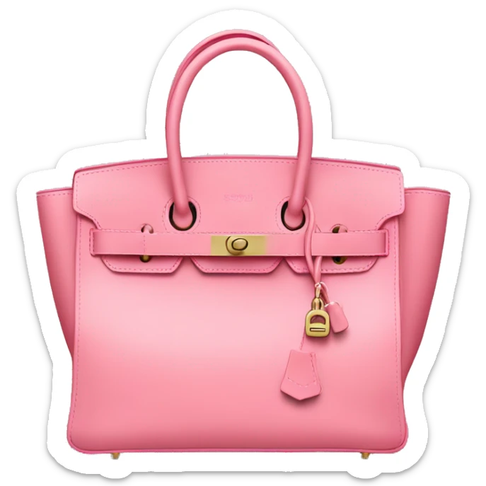birkin rosa sticker