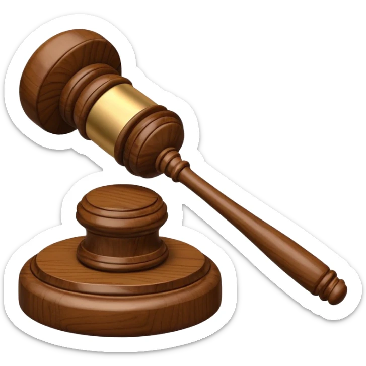 Court adjourned sticker