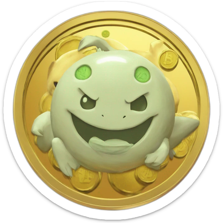 pokemon halloween money puregold coin pokecoin pokedollar dollar sticker