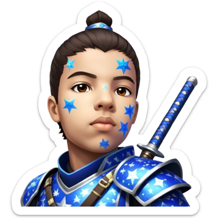 Celestial Samurai sticker