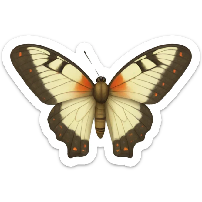 Apollo Butterfly sticker