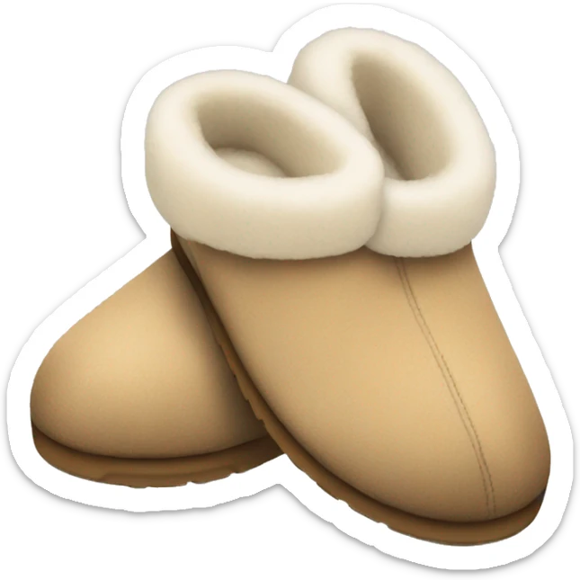 UGG slippers  sticker