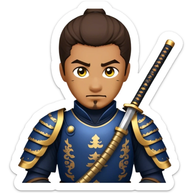 Vigilant Samurai sticker