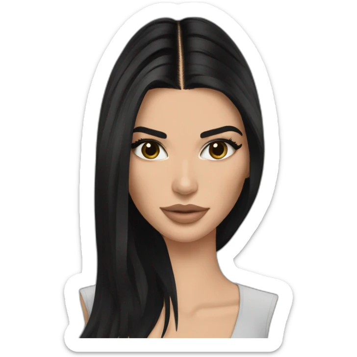 Kendall Jenner sticker