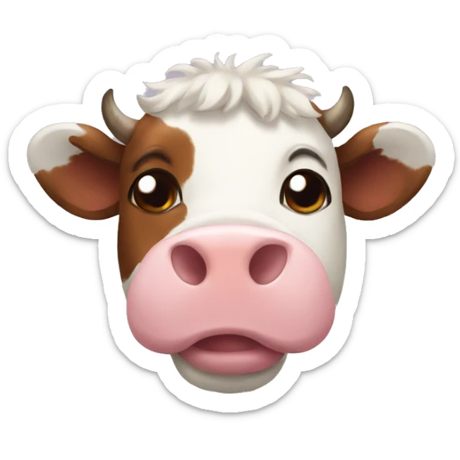 cow sticker