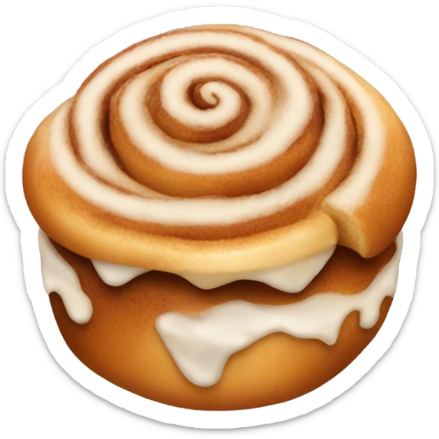 Cinnamon roll sticker