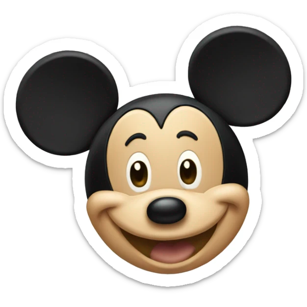 Mickey Mouse sticker