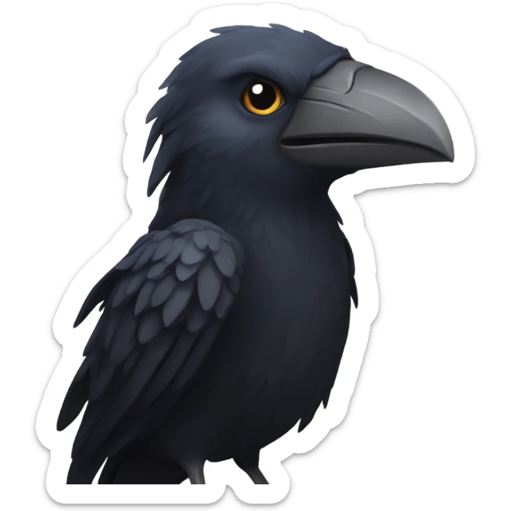 Crowseidon sticker