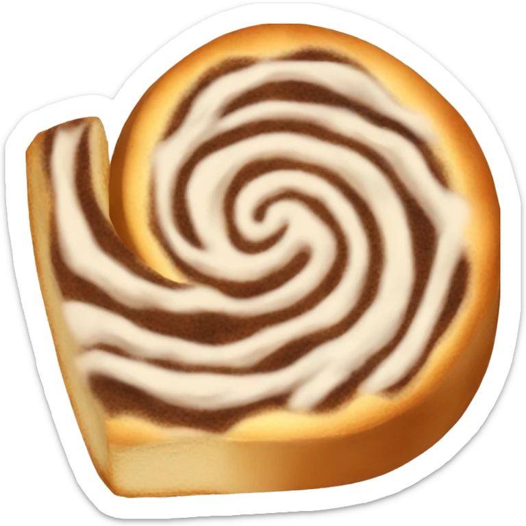 Cinnamon roll sticker