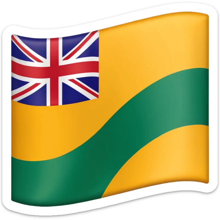 Make a emoji flag of Niue and remove the uk and replace uk with a Zambia flag (btw Zambia needs to be in a corner of an edge of that flag.) sticker