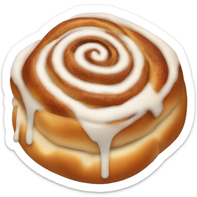 Cinnamon roll sticker