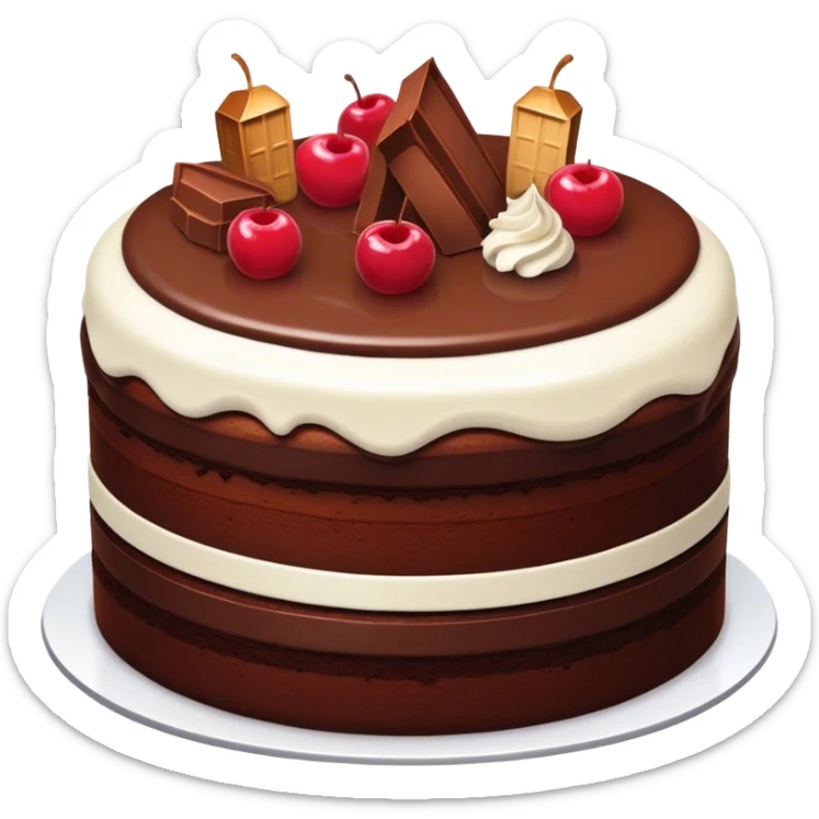 Cake sticker
