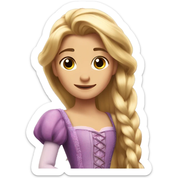 rapunzel  sticker