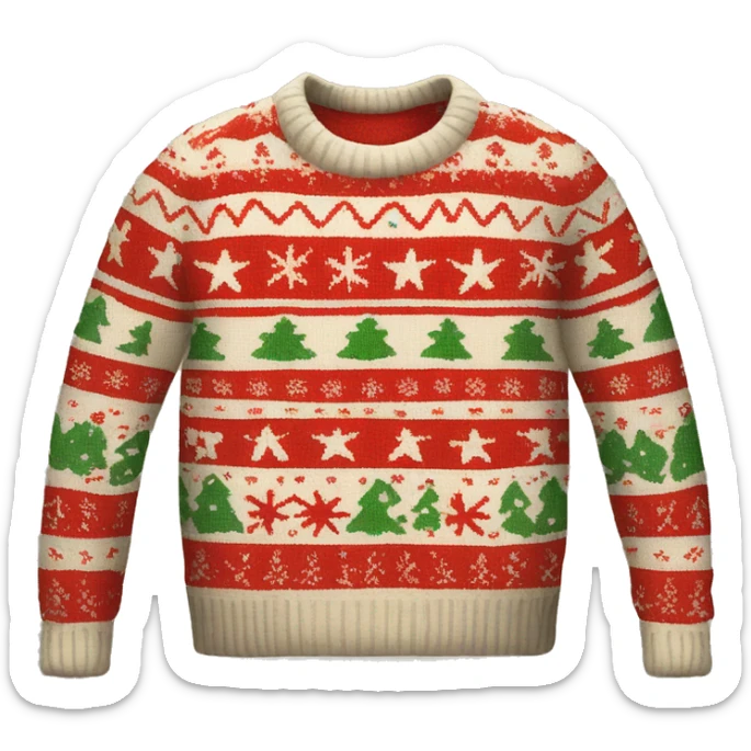 christmas sweater  sticker