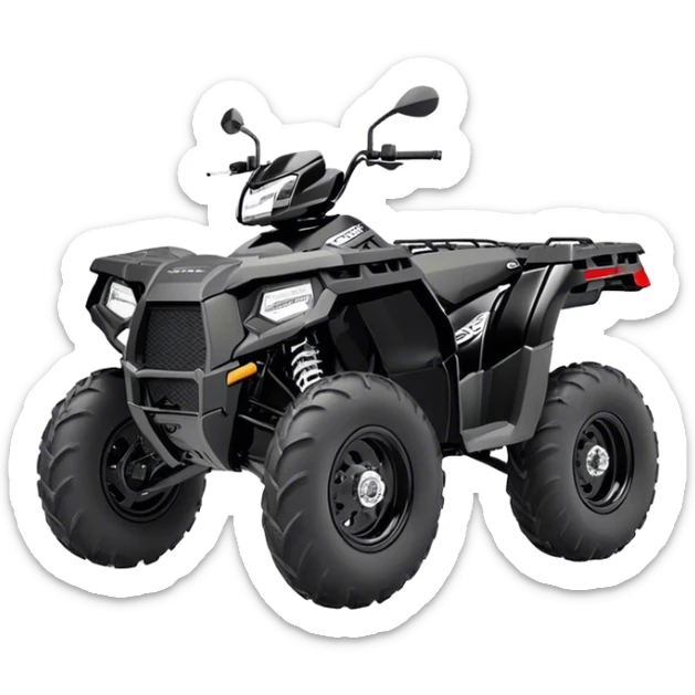 ATV - Polaris Sportsman 570 (Model Year: 2022) (Iconic colour: Black) sticker