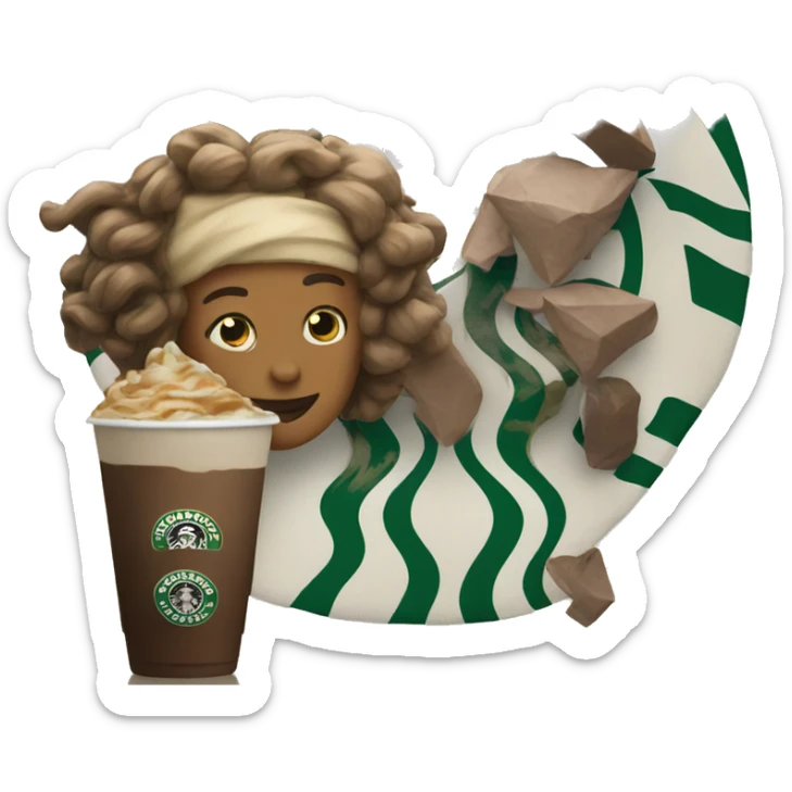 Starbucks sticker