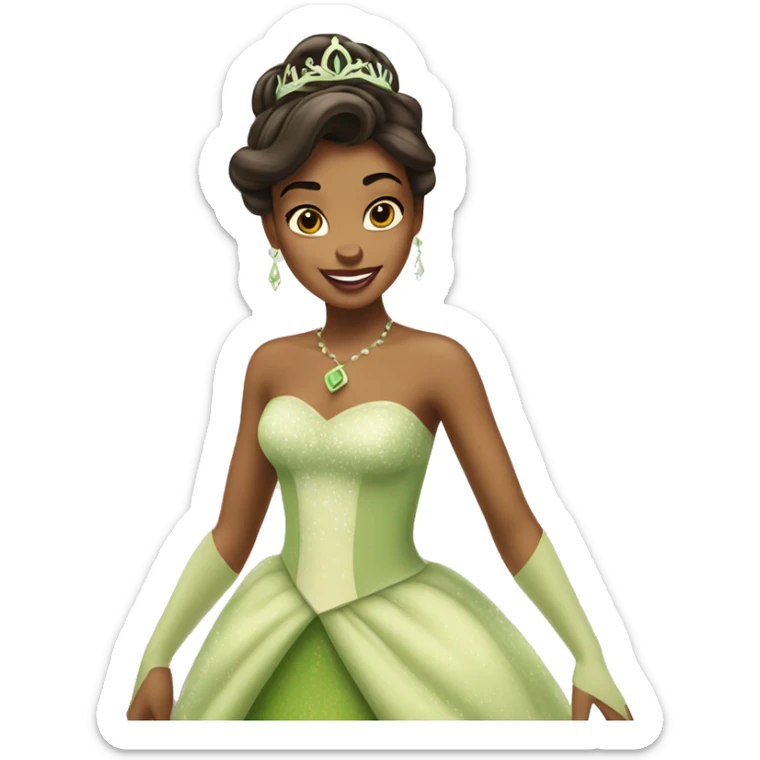 Princess Tiana  sticker