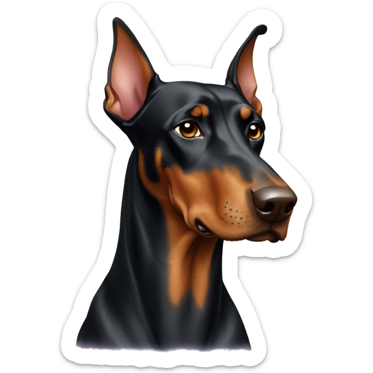 Dobermann  sticker