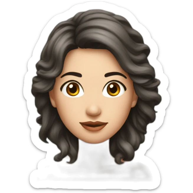  unas pestañas largas y definidas, con un aspecto voluminoso y elegante sticker