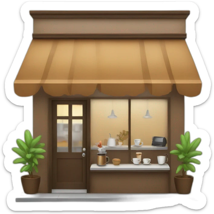  COFFEE SHOP sticker