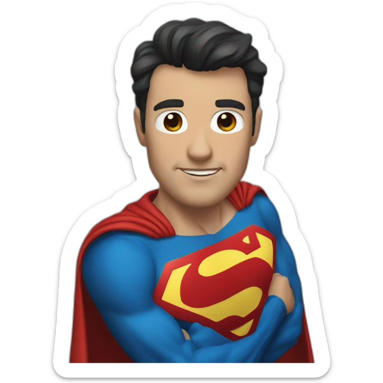 Super man sticker