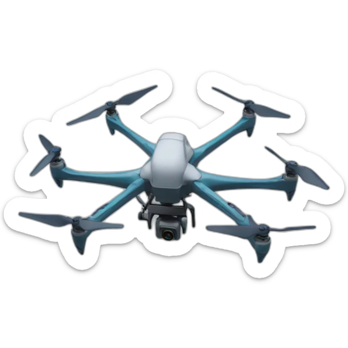 Drone ceashing sticker