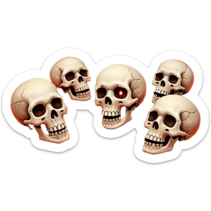 A burning hell landscape in the style of rott8ng corpses in the style of your bloody skull art. More detailed, extreme detail sticker