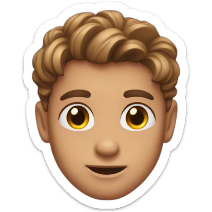 heart eyes emoji but instead of hearts there are gems sticker