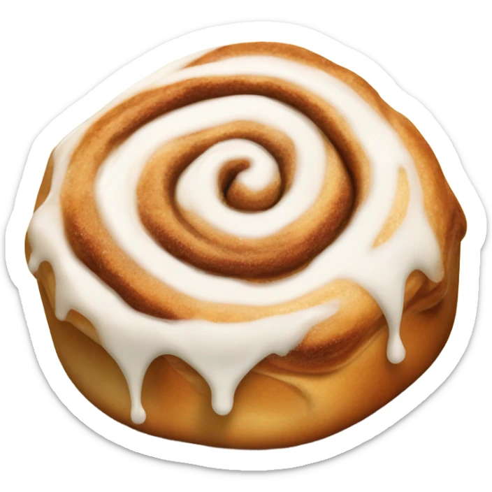 Cinnamon roll sticker