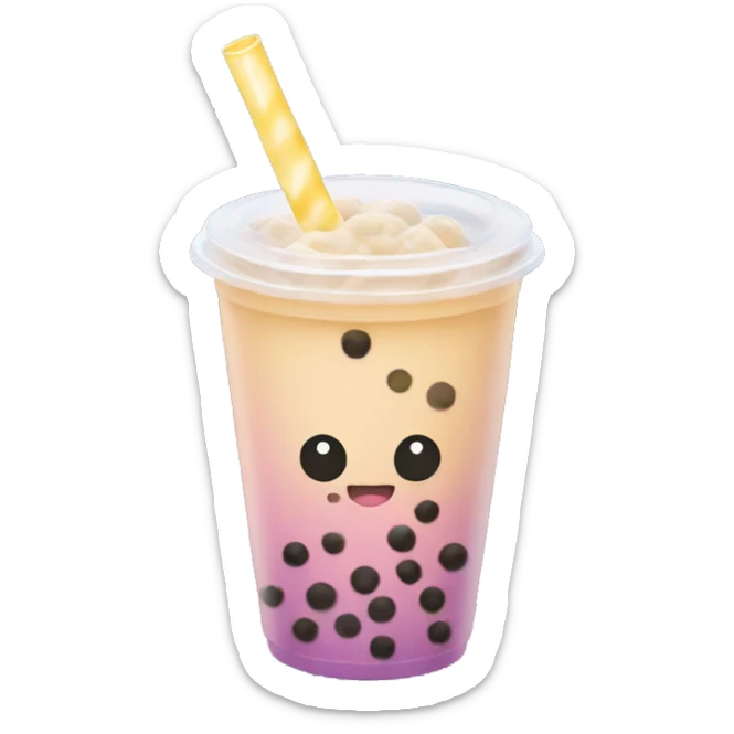 bubble tea  sticker